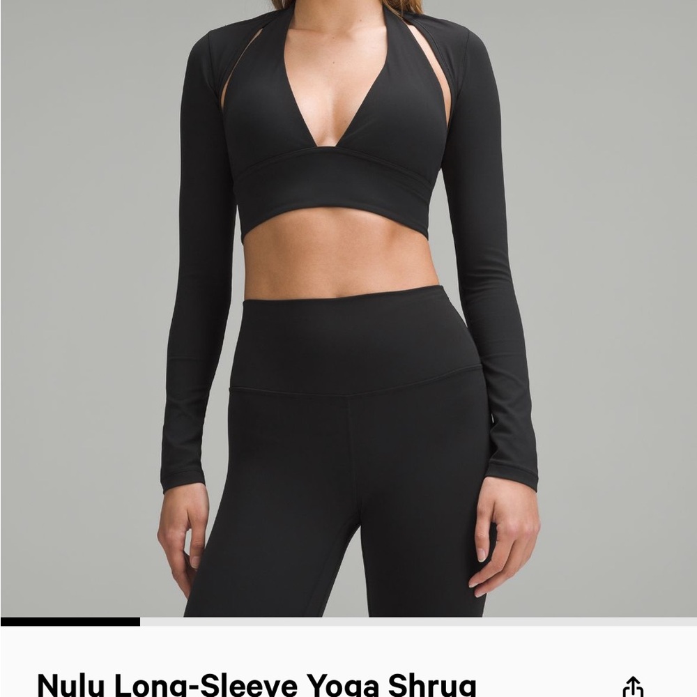 NULU LONG SLEEVE YOGA SHRUG